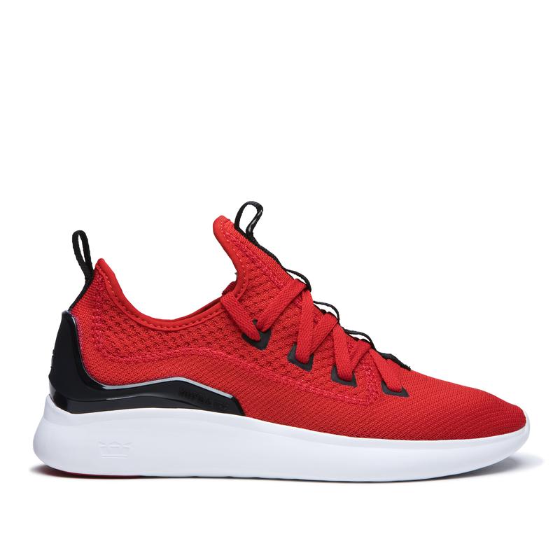 Supra FACTOR Sneaker Low Damen Rot Kaufen HCAVB9810